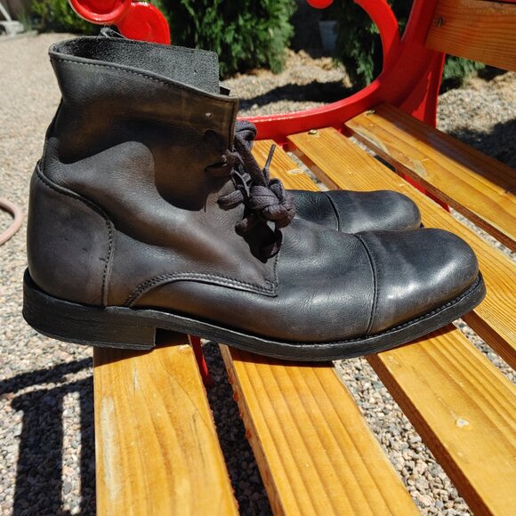 ALDO LEATHER MEN'S SHOES US SIZE 10 - Picture 5 of 14